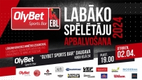 OlyBet basketbola līgas Februāra līderi