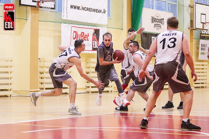 OlyBet 5. līgā uzvaras svin Pļavnieku records un Wolfpack