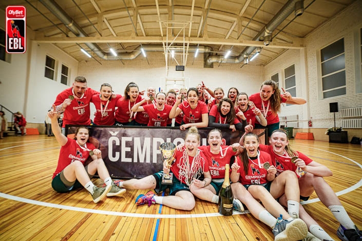 RTU - OlyBet sieviešu līgas Čempiones!