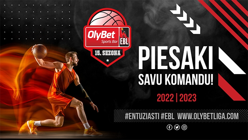 Sākas pieteikšanās Olybet basketbola līgas 15. sezonai!